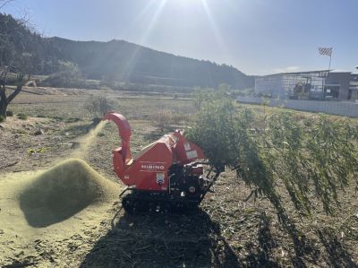 瑞浪市　竹破砕&竹パウダー製造