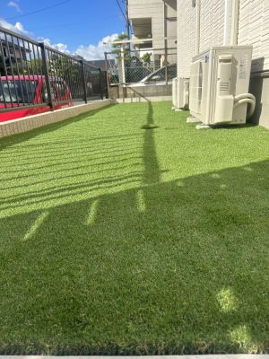 春日井市　個人様宅　人工芝施工